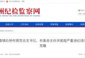 洪宜超严重违纪违法被开除党籍！原萧县祖楼镇石桥村原党总支书记、村委会主任……